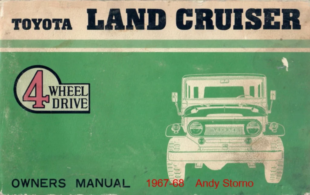 1967-1968 Owner's Manual