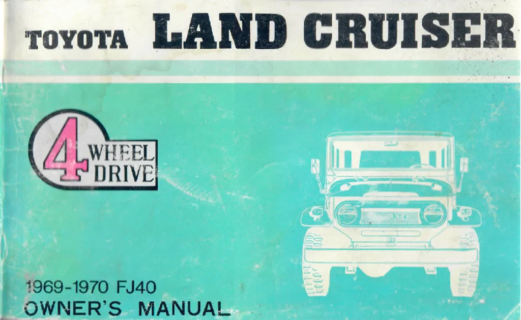 1969 1970 Owners Manual C