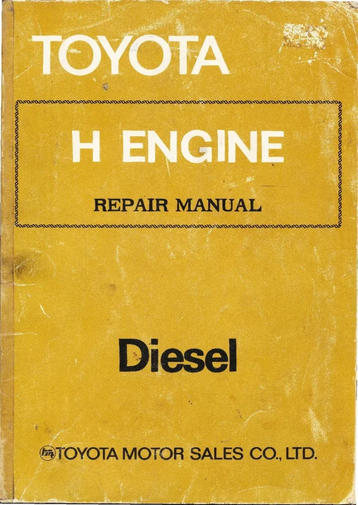 TOYOTA LANDCRUISER 1976 H engine repair manual 1