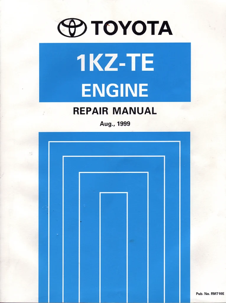 LANDCRUISER 1KZ-TE Engine Repair Manual