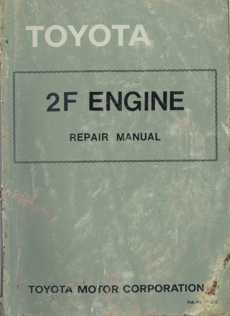 Toyota LANDCRUISER 2F Engine Repair Manual